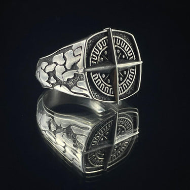 Compass Ring - Plata 950